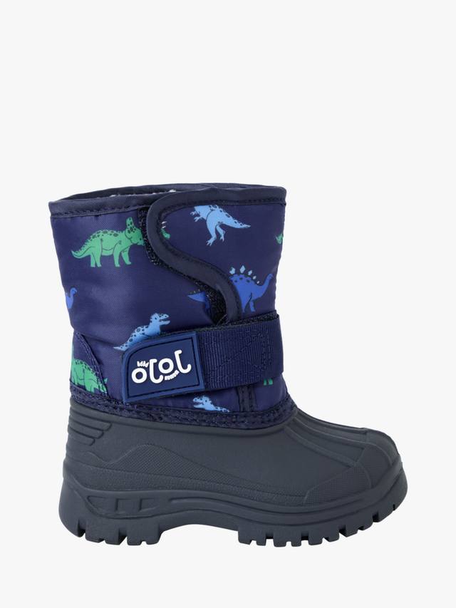 

Детские зимние ботинки Alpine Dino JoJo Maman Bébé, Navy