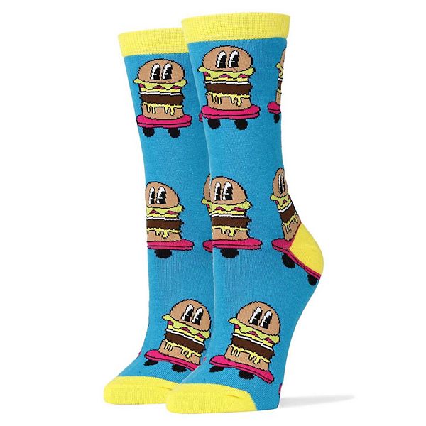 

Женские носки Crew Socks - Burgers on Wheels Blue Oooh Yeah Socks