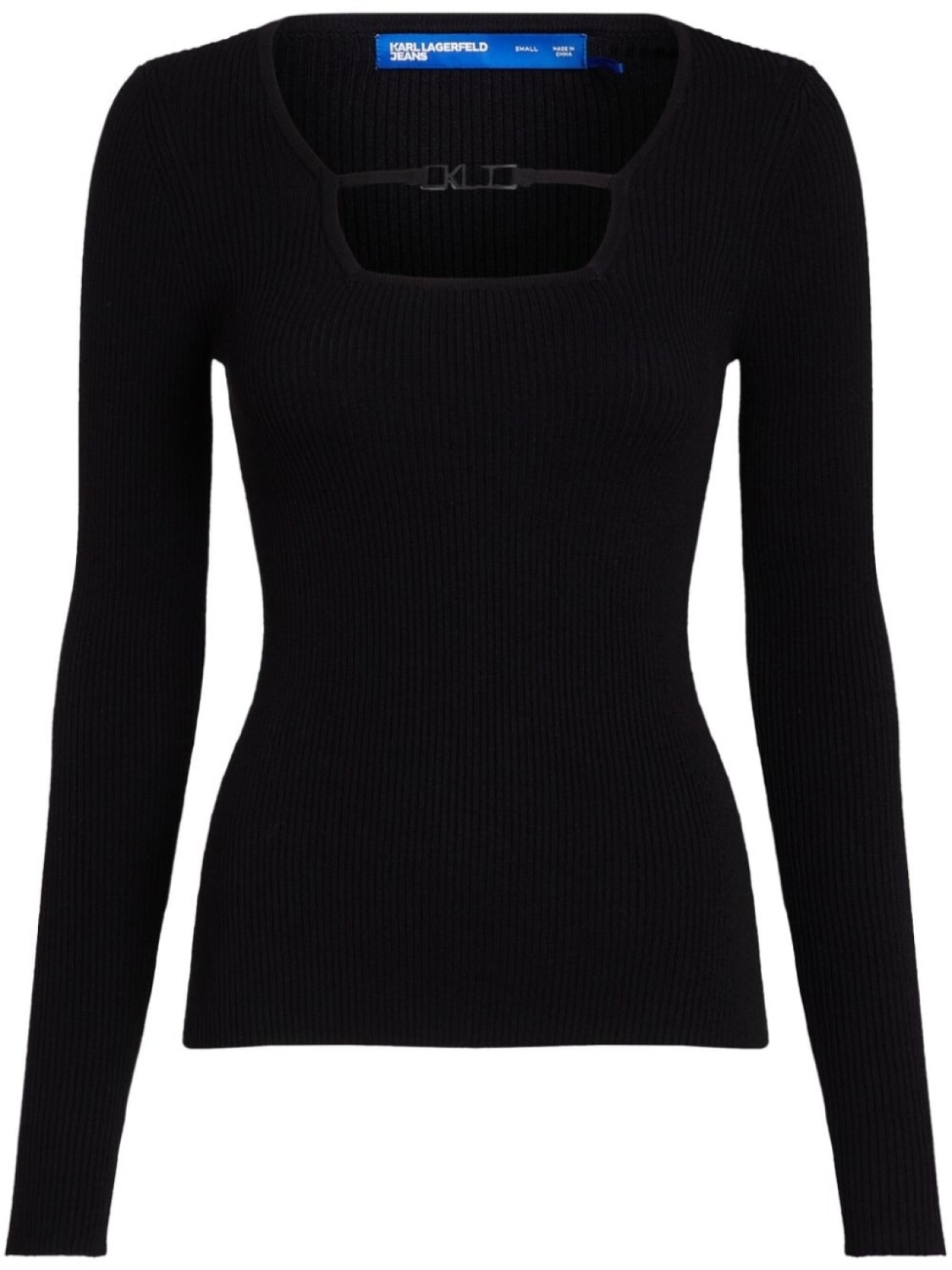 

Karl Lagerfeld Jeans топ с логотипом, черный