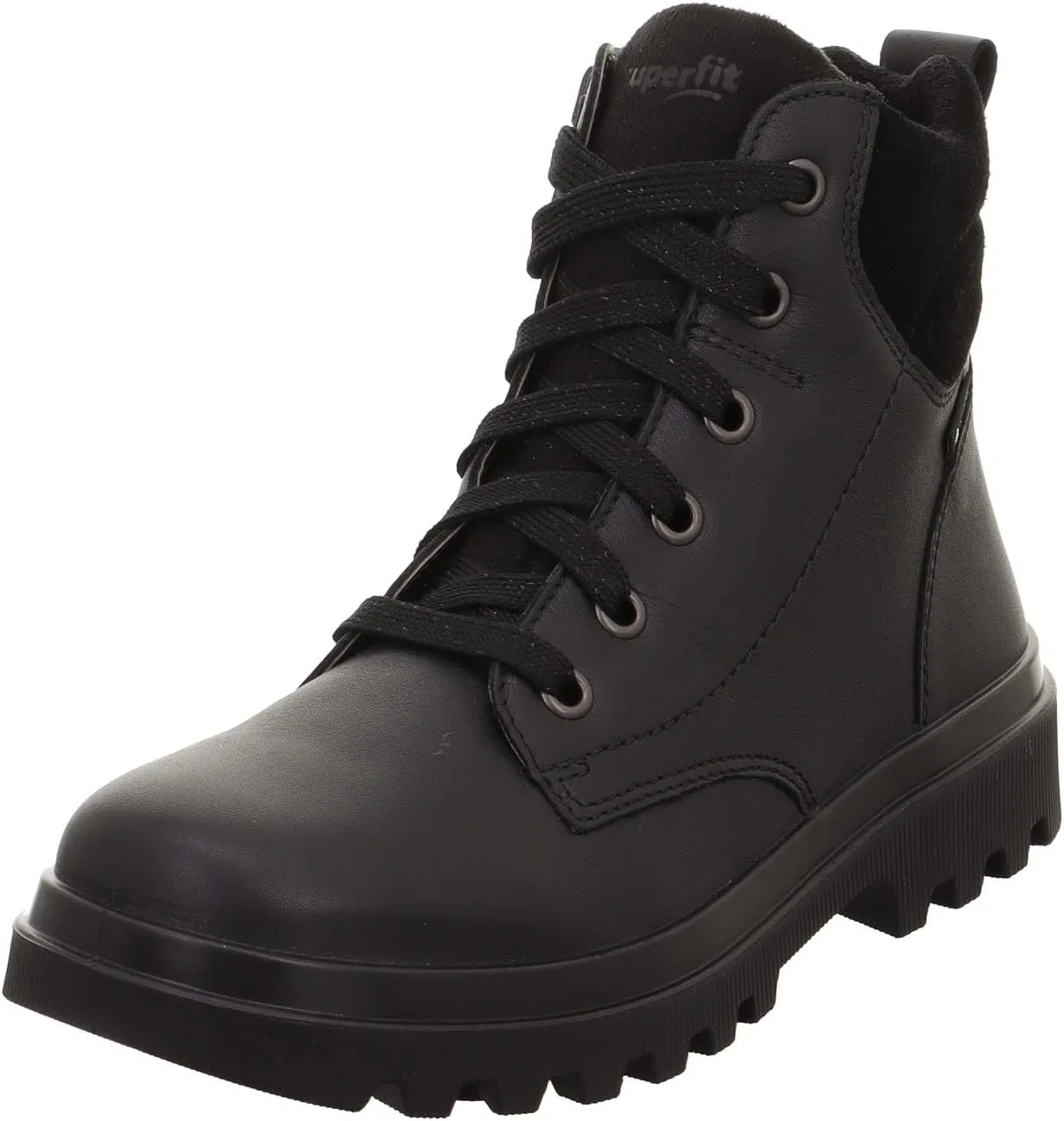 Детские зимние сапоги Superfit Abby Nova с легкой подкладкой и мембраной Gore-Tex, черные 0000