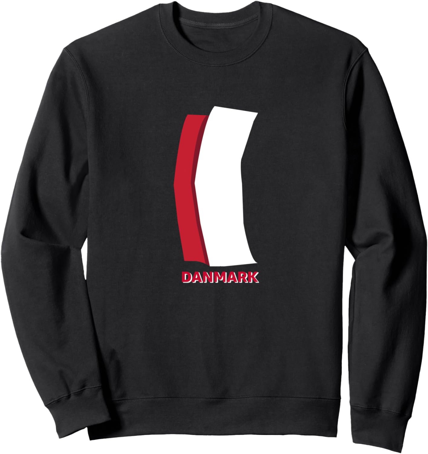 

Толстовка с флагом Дании Denmark, черный
