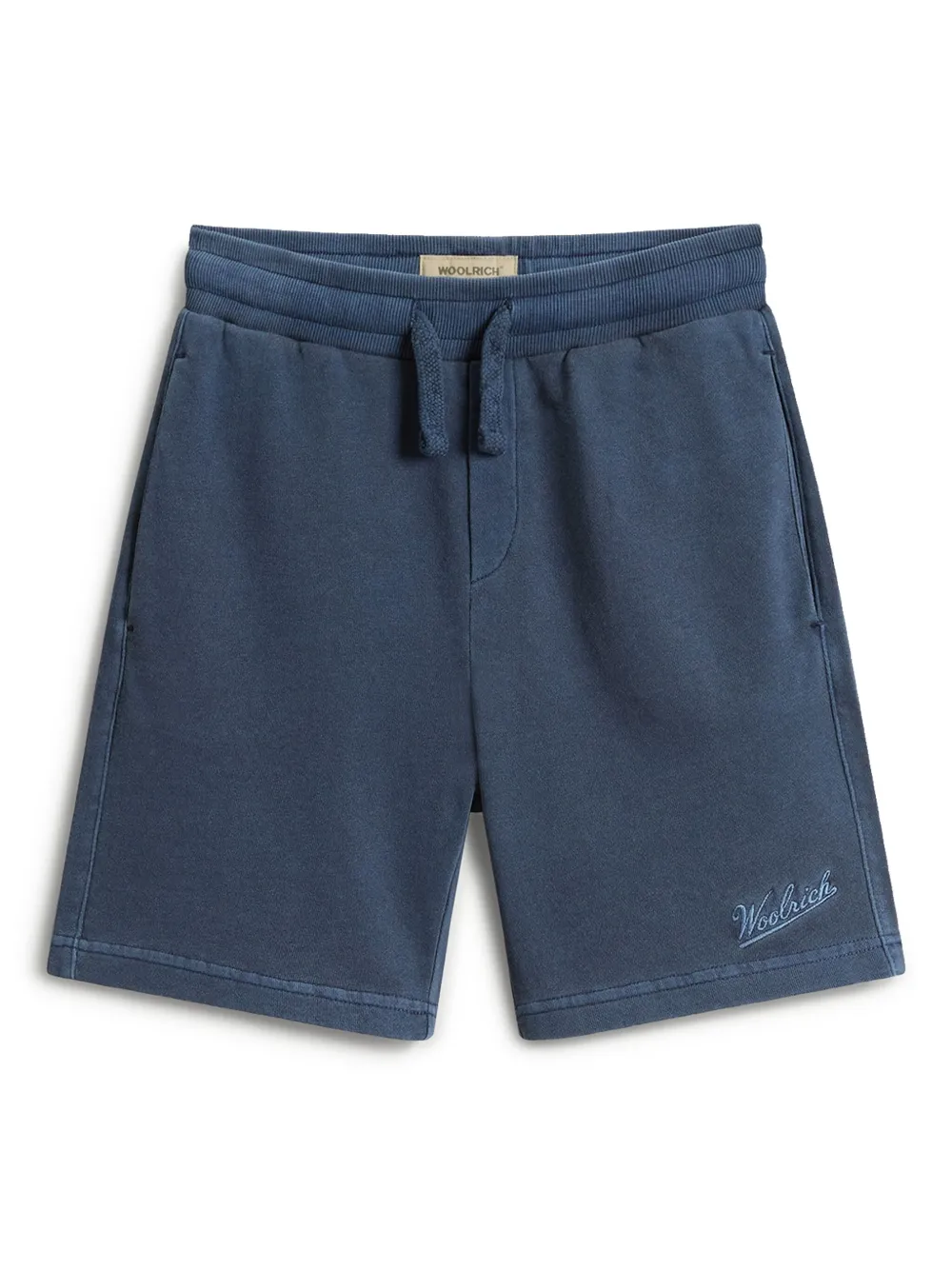 

Спортивные шорты с вышитым логотипом Woolrich, синий