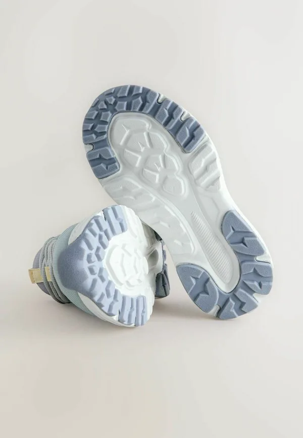Кроссовки на шнуровке стандартного кроя Next, Light Blue — фото 2