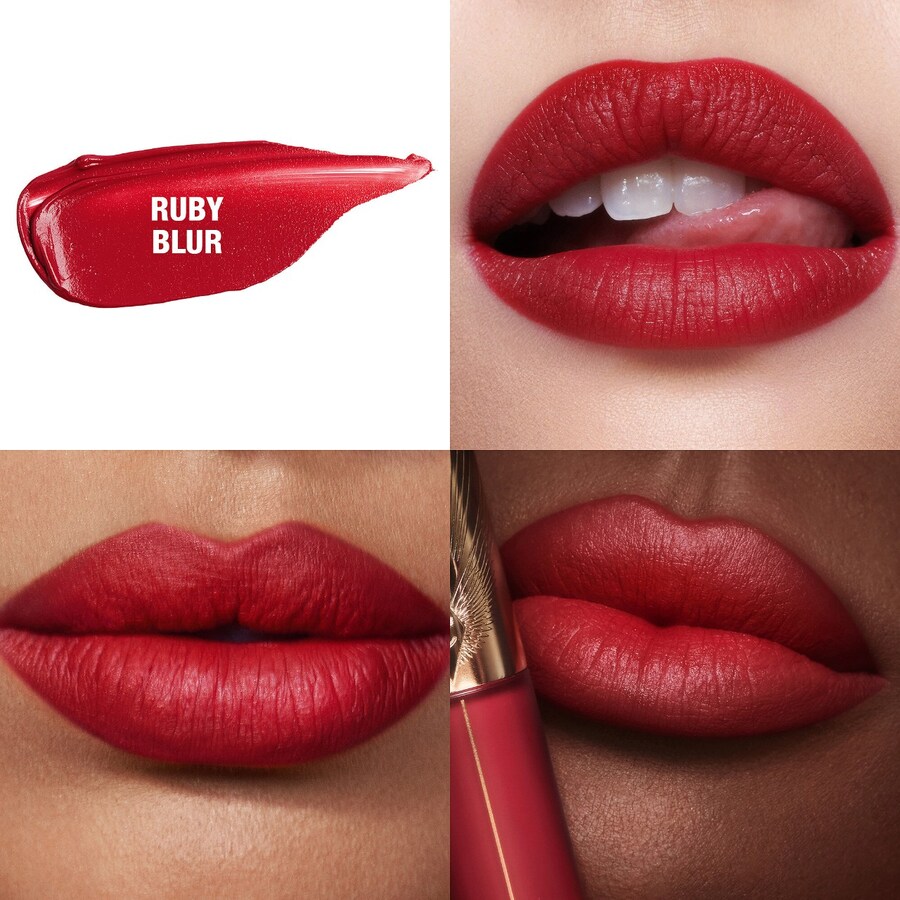 Жидкая помада для губ Charlotte Tilbury Airbrush Flawless Matte Lip Blur, Ruby Blur, 6.8 мл — фото 3