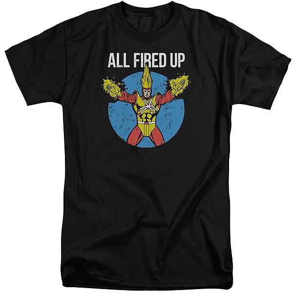 

Футболка с принтом Justice League of America Firestorm Licensed Character