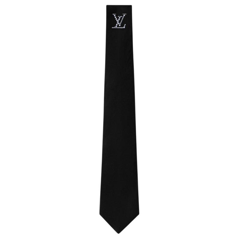 

LOUIS VUITTON Галстук с жемчугом, Black