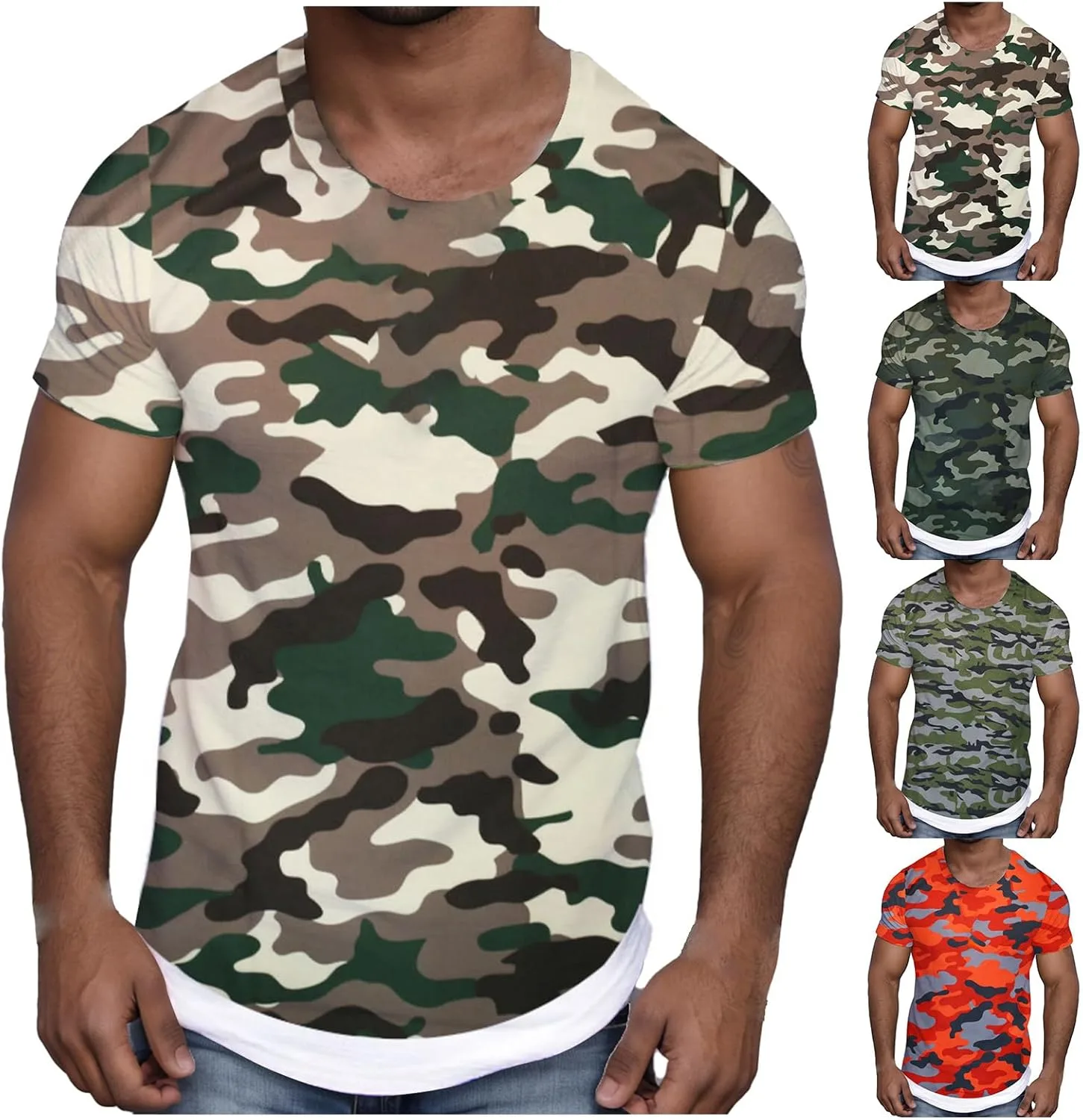 

Футболка Thatrich Camo с коротким рукавом