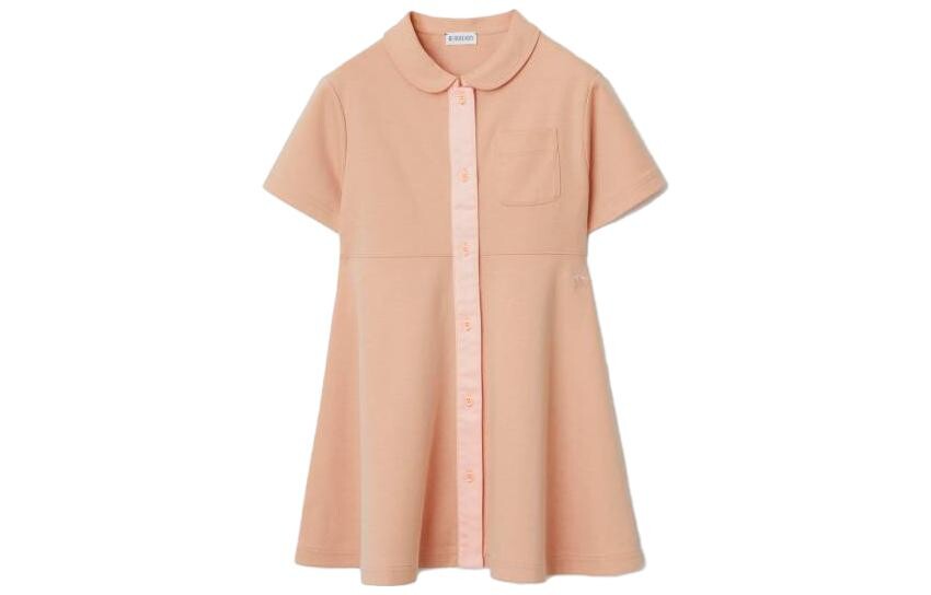 

Платье детское Burberry, абрикосовый