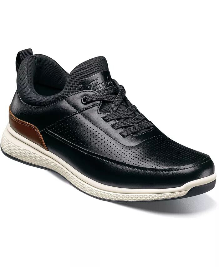 

Кроссовки-слайдеры для мальчиков Jr. Perf Elastic Lace Slip On Florsheim, черный