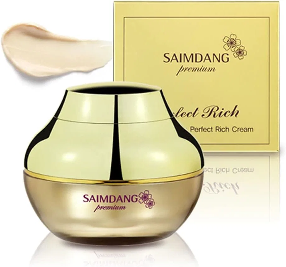 Набор — Дневной крем SAIMDANG Premium STEM Moisture Perfect Rich Cream, 50 г, набор 2 шт
