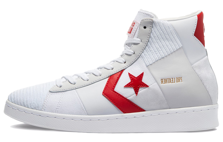 

Converse Про Леатер Хай 'Летний Дрип Уайт Юниверсити Ред'