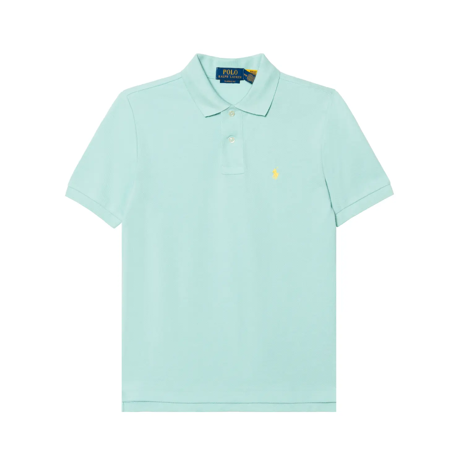 Polo Ralph Lauren Поло голубой зеленый для подростков — фото 3