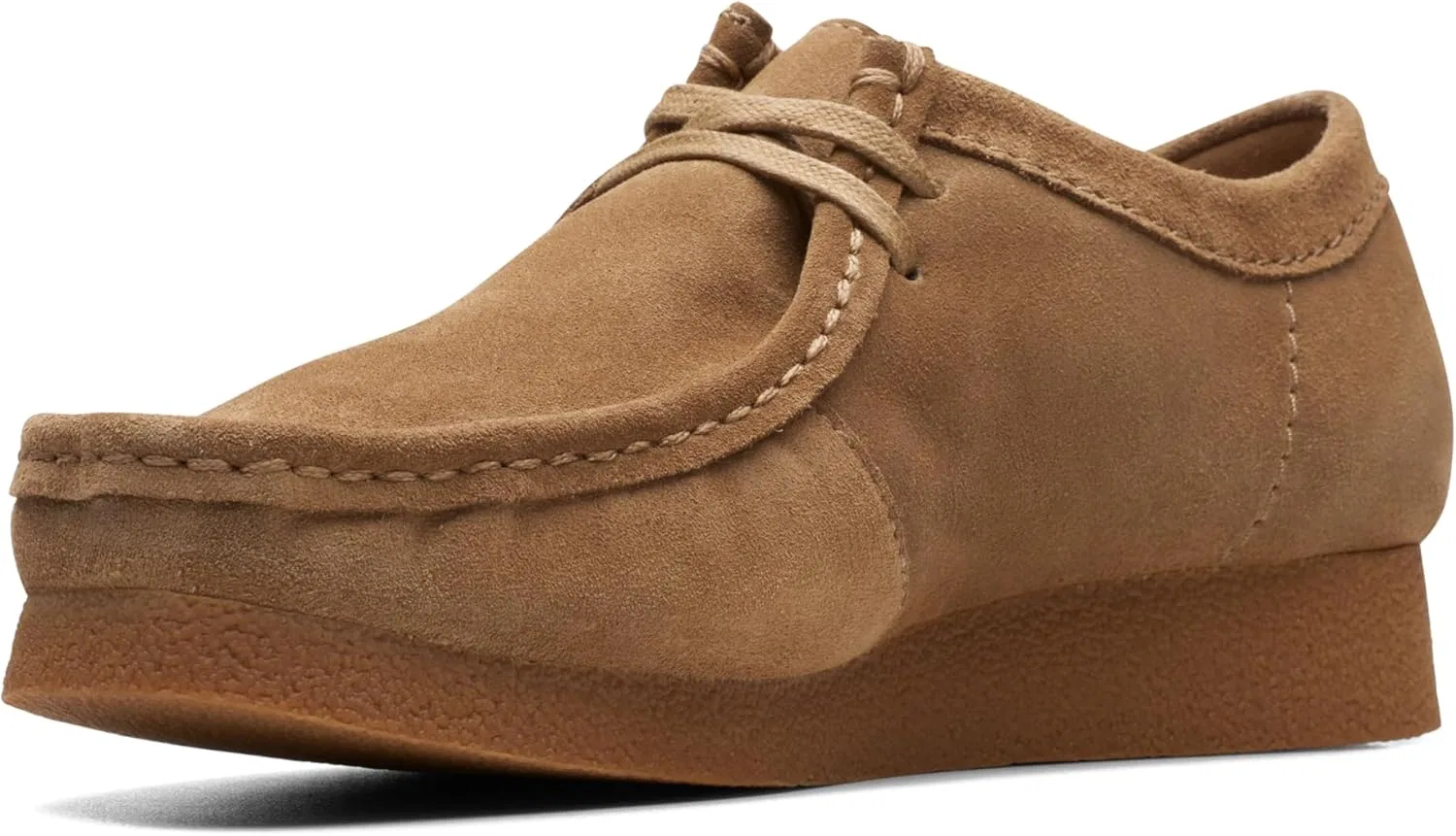 Туфли CLARKS Herren Wallabeeevo SHOES, Black (Black Leather)