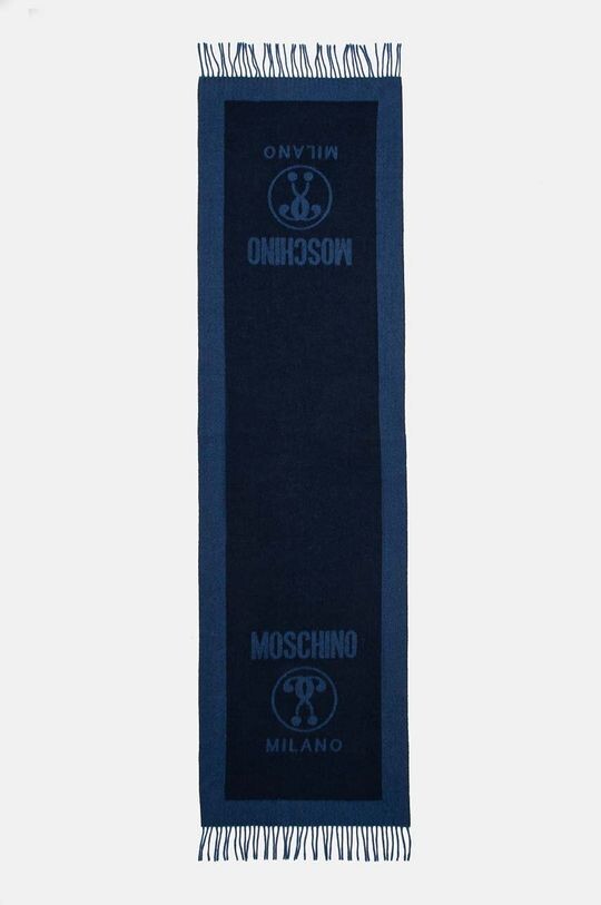 

Шарф Moschino, темно-синий