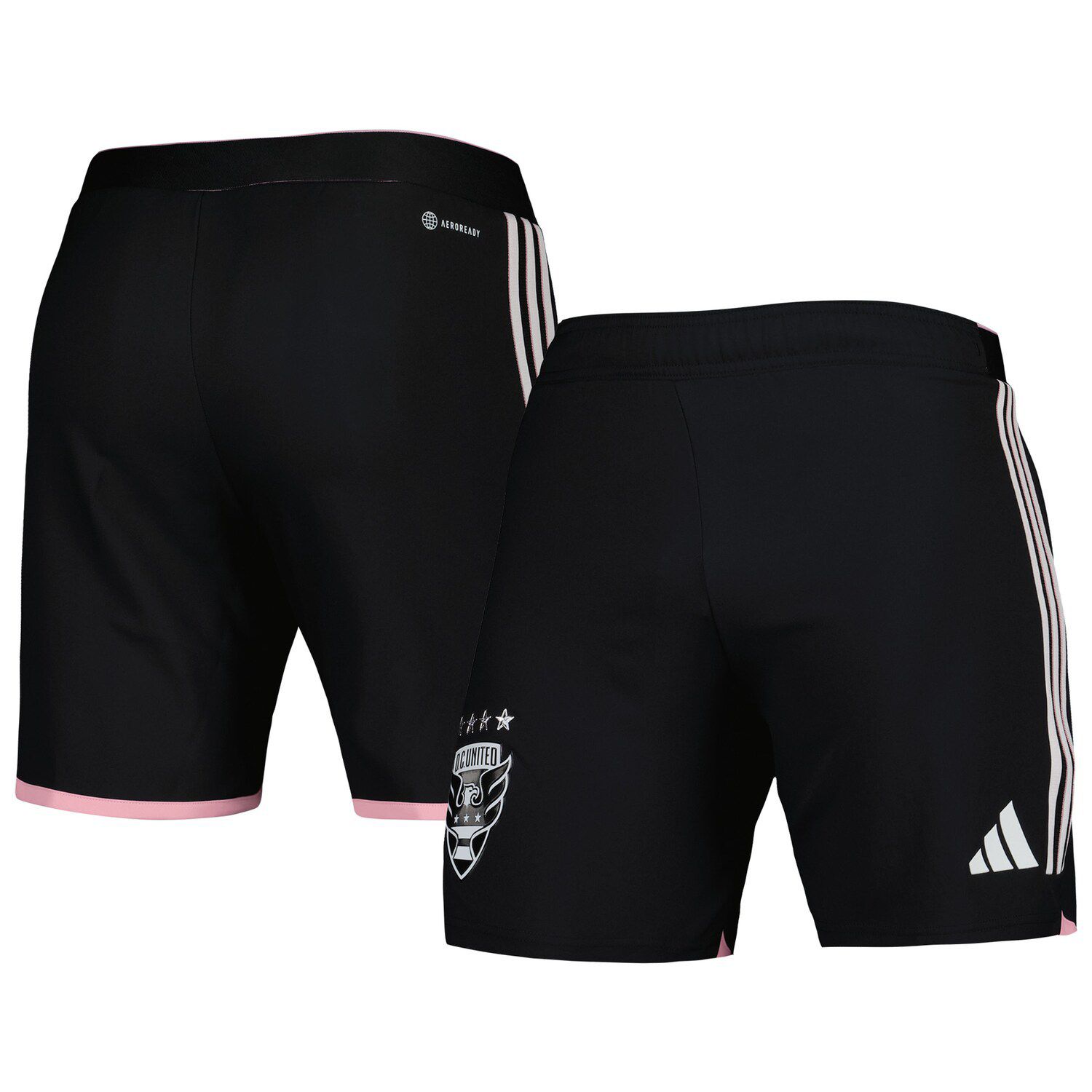 

Мужские черные выездные шорты DC United 2023 AEROREADY Authentic adidas