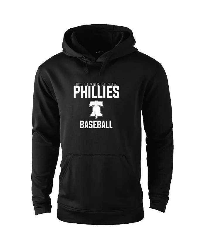 

Мужская черная толстовка с капюшоном Philadelphia Phillies Champion Dunbrooke