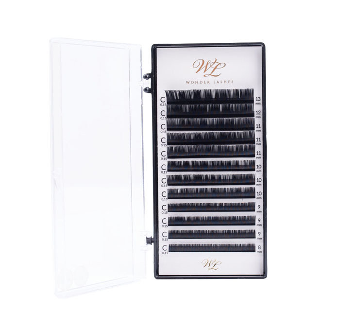 

Wonder Lashes, Wonder Lashes Volume Mix D 0,15, 8-13 мм