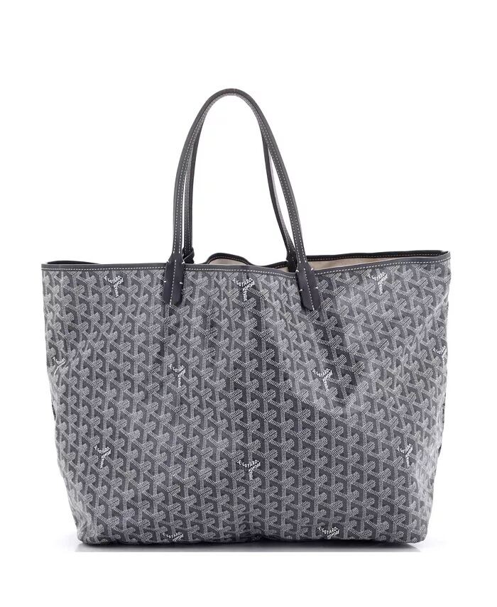

Сумка-тоут GM Saint Louis с покрытием из холста Pre-Owned Goyard, серый