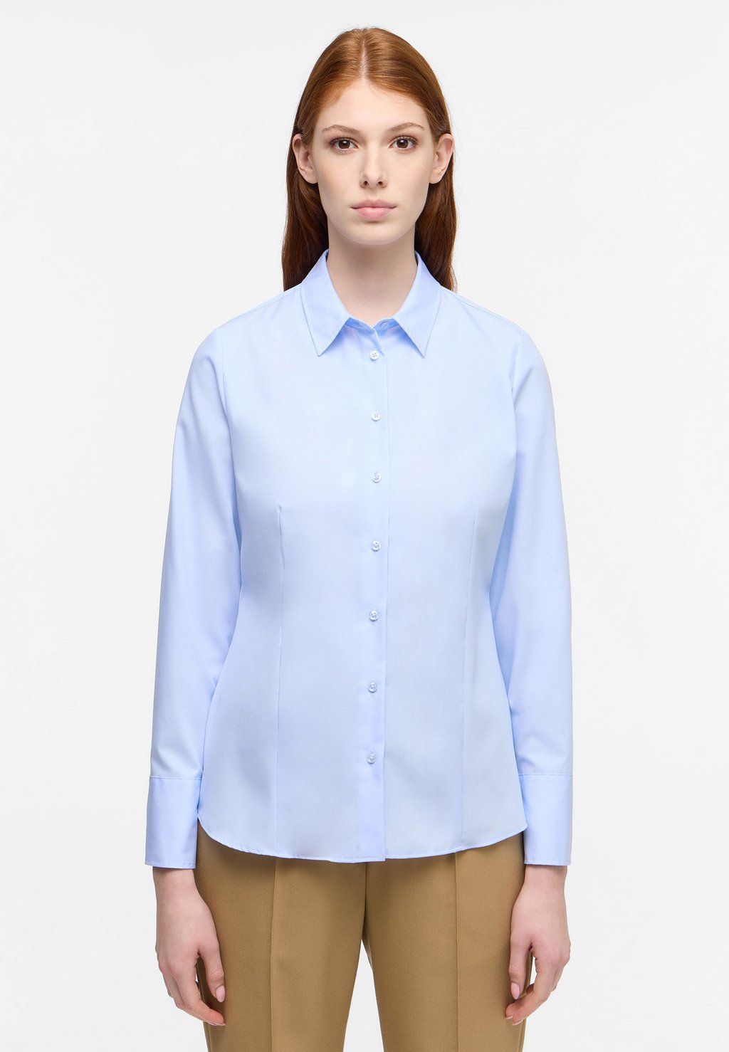 

Блузка на пуговицах REGULAR FIT Eterna, светло-голубой