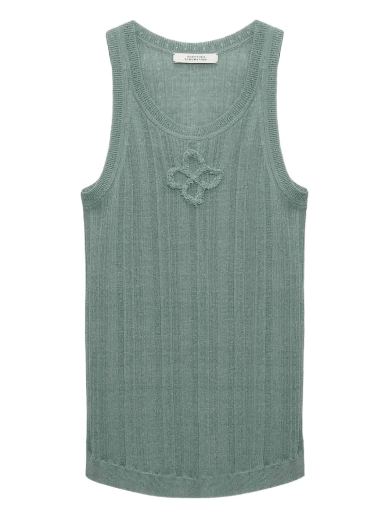 

Вышитая майка Dorothee Schumacher, зеленый