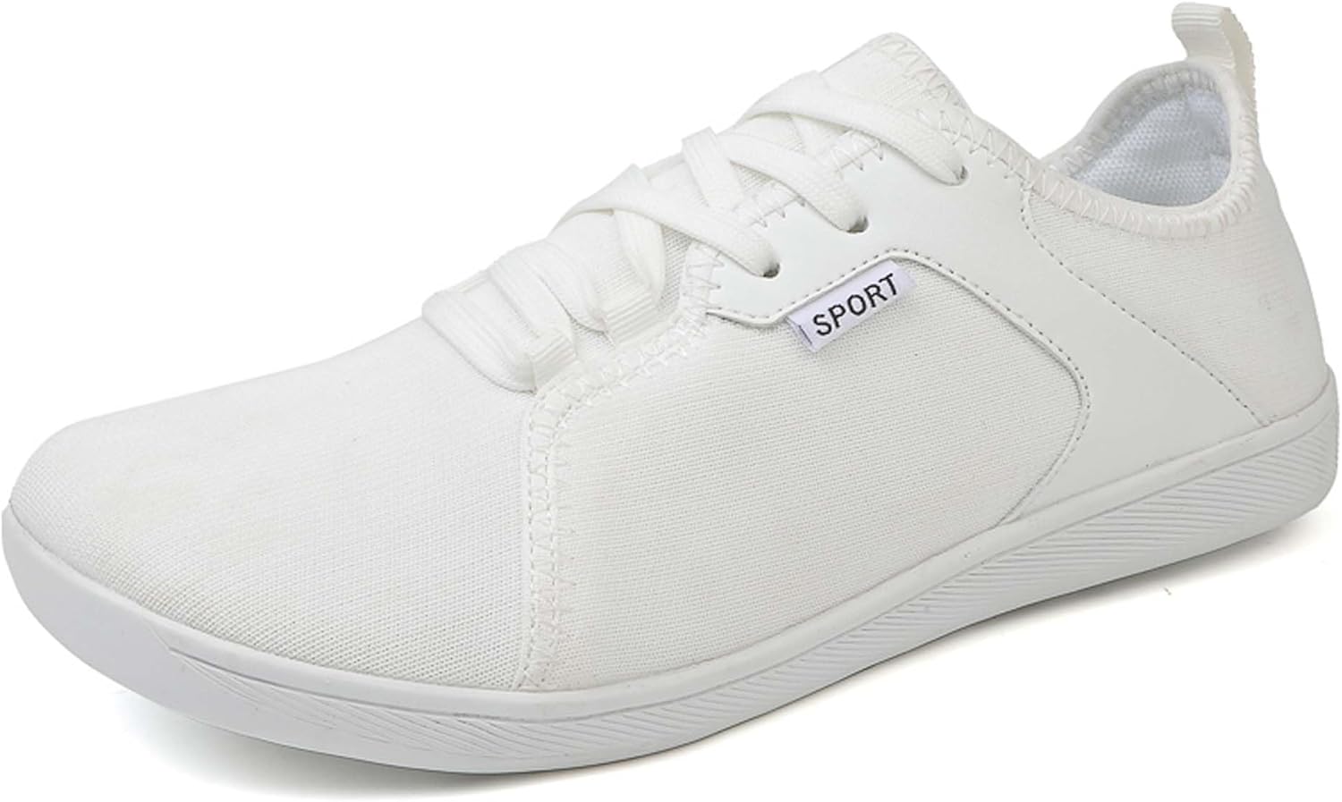 

Мужские босоножки Легкие кроссовки с широкой носовой частью Женские босоножки с широкой носовой частью для ходьбы Удобные кроссовки для походов, альпинизма и трейл-раннинга / Обувь с нулевой разницей в высоте подошвы Usoway, белый