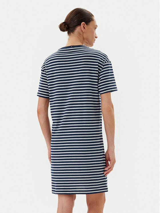 Платье на каждый день стандартный крой UW0UW05937 Tommy Hilfiger, синий — фото 3