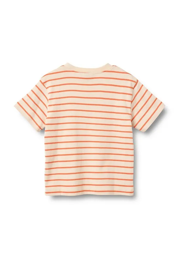 Футболка с принтом джея Wheat, Orange Stripe — фото 2
