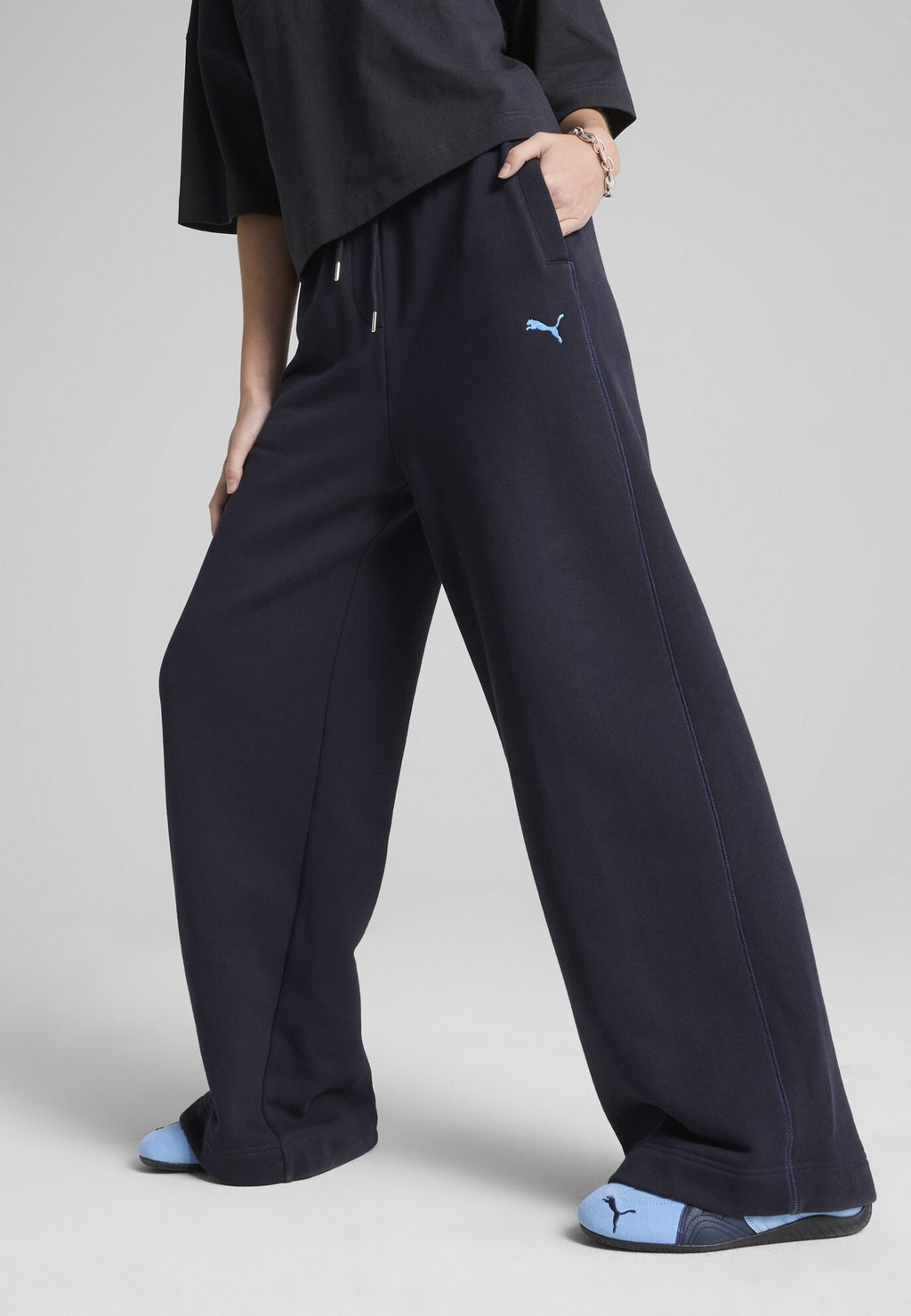 

Спортивные брюки PREMIUM ESS RELAXED Puma, темно-синий