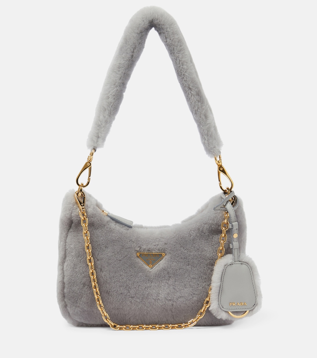 

Редакция 2005 года плечевая сумка из овчины Prada, Fiordaliso