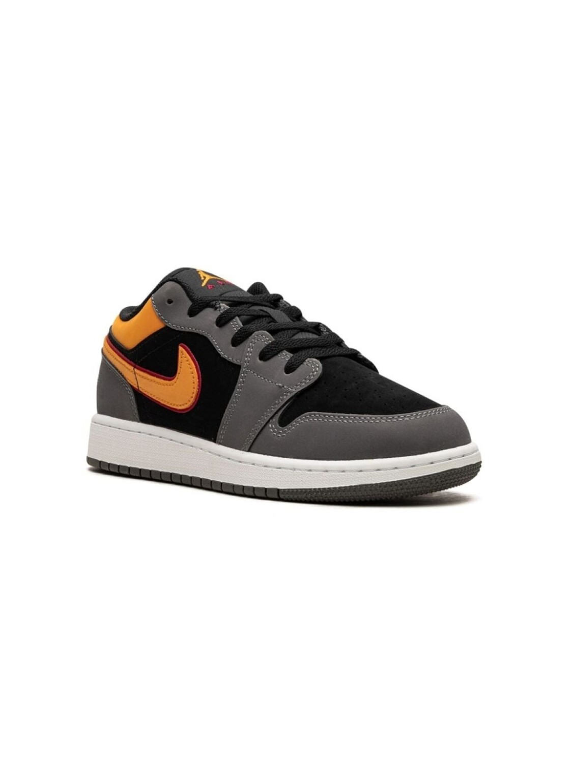 

Кроссовки Air Jordan 1 Low SE Vivid Orange Jordan Kids, черный