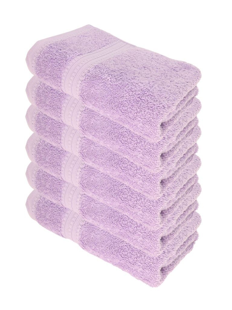 

Julie Julsen ORGANIC Набор полотенец 6 шт. 50х100 лавандовый, розовый