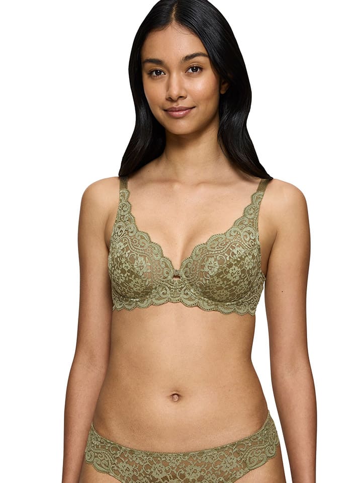 

Triumph Бюстгальтер на косточках оливкового цвета