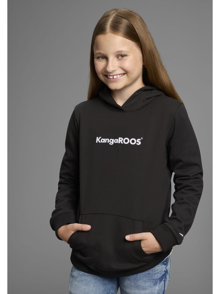 

Толстовка с капюшоном Kangaroos, черный