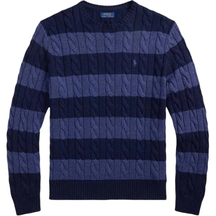 Джемпер Polo Pony Striped Crewneck Polo Ralph Lauren, Marine Blue