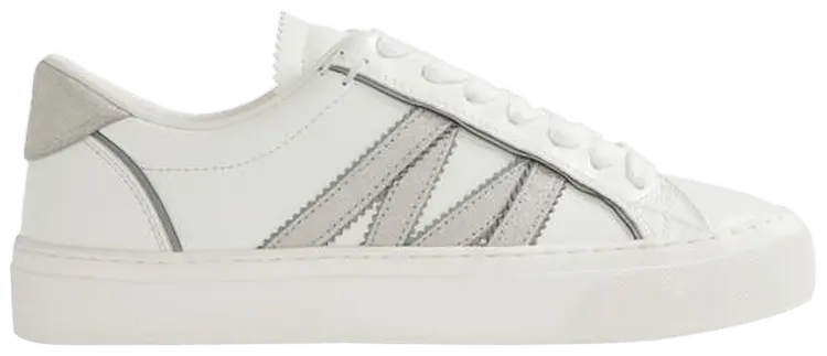 Кроссовки Moncler Wmns Monaco 2 Low 'White', белый