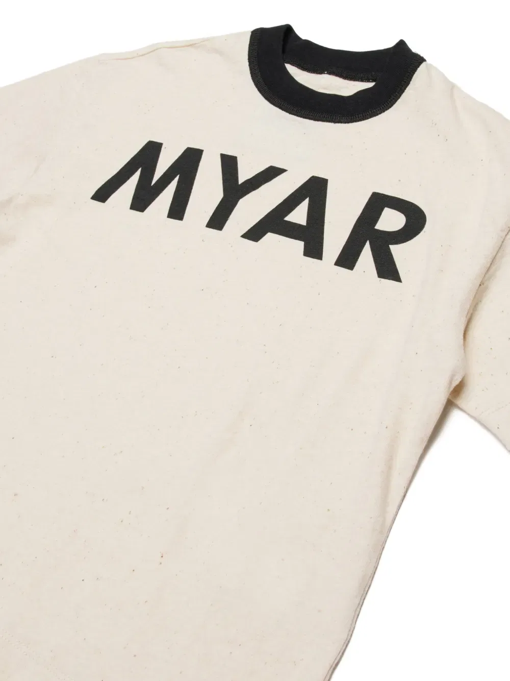 Футболка с круглым вырезом и логотипом Myar Kids, нейтральный — фото 3