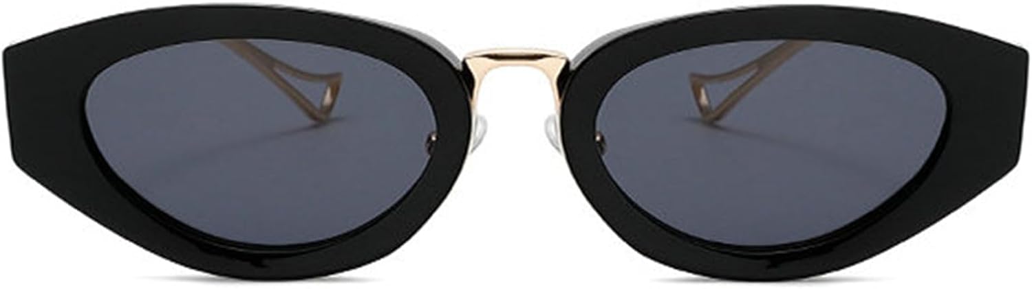 

Солнцезащитные очки Willochra Fashion Polygon Oval для женщин, модель 2025, роскошная металлическая оправа, «кошачий глаз», градиентные зеленые солнцезащитные очки, C1