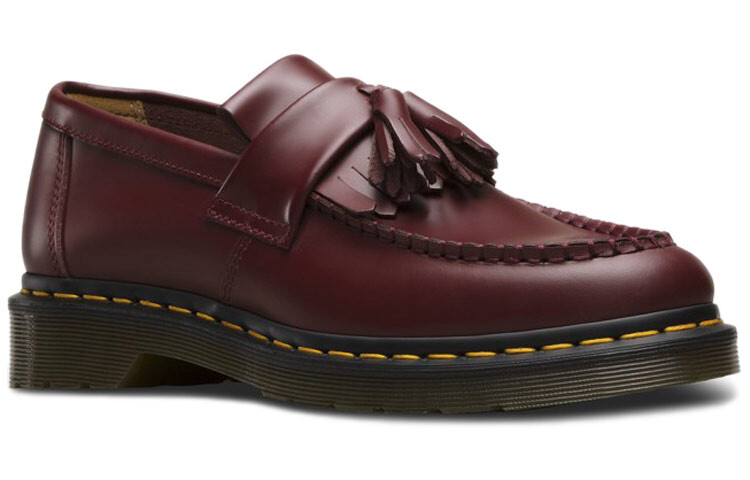 Женская повседневная обувь унисекс вишнево-красная Dr.Martens — фото 3