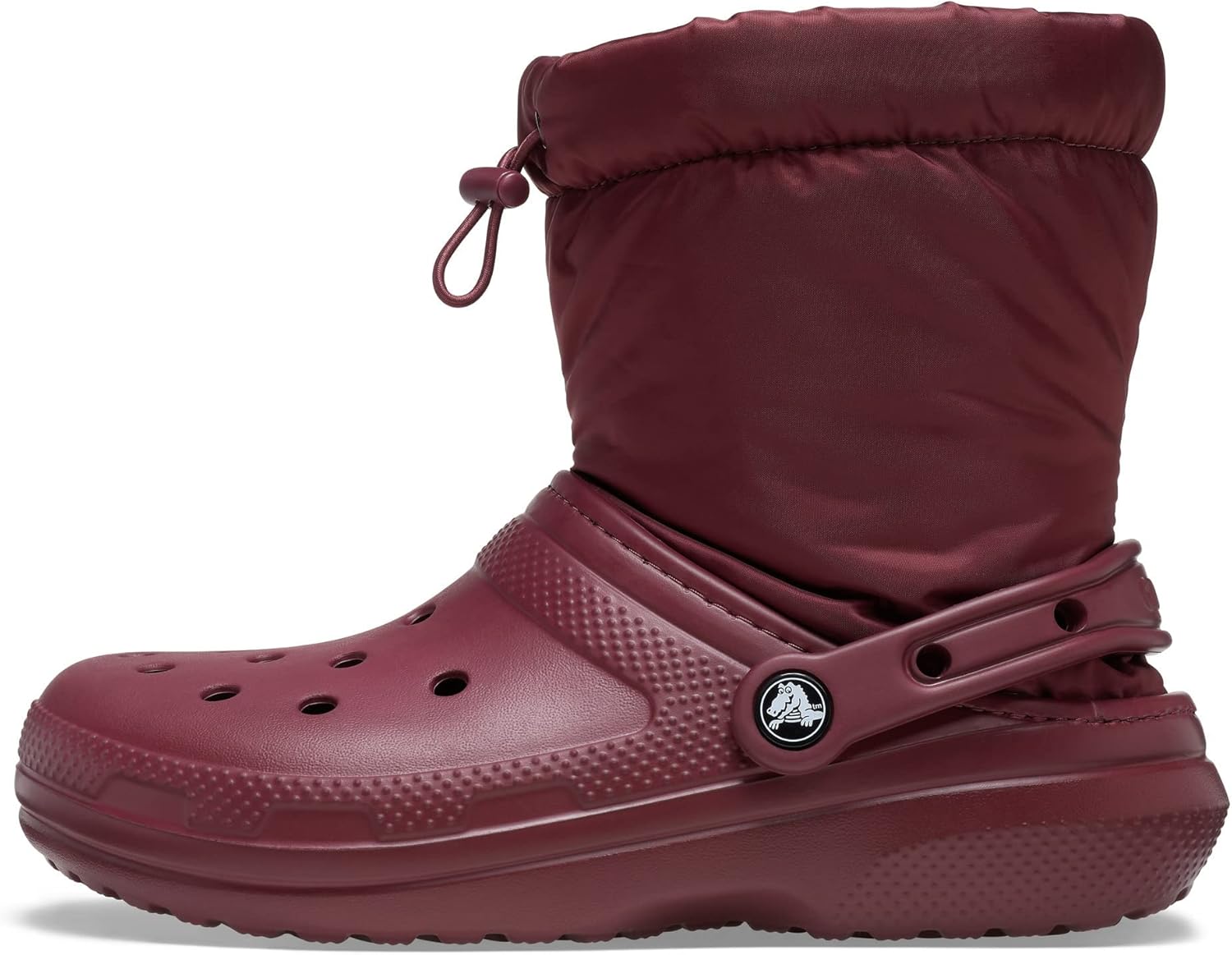 Унисекс ботинки Crocs Classic с подкладкой Neo Puff, Garnet — фото 4
