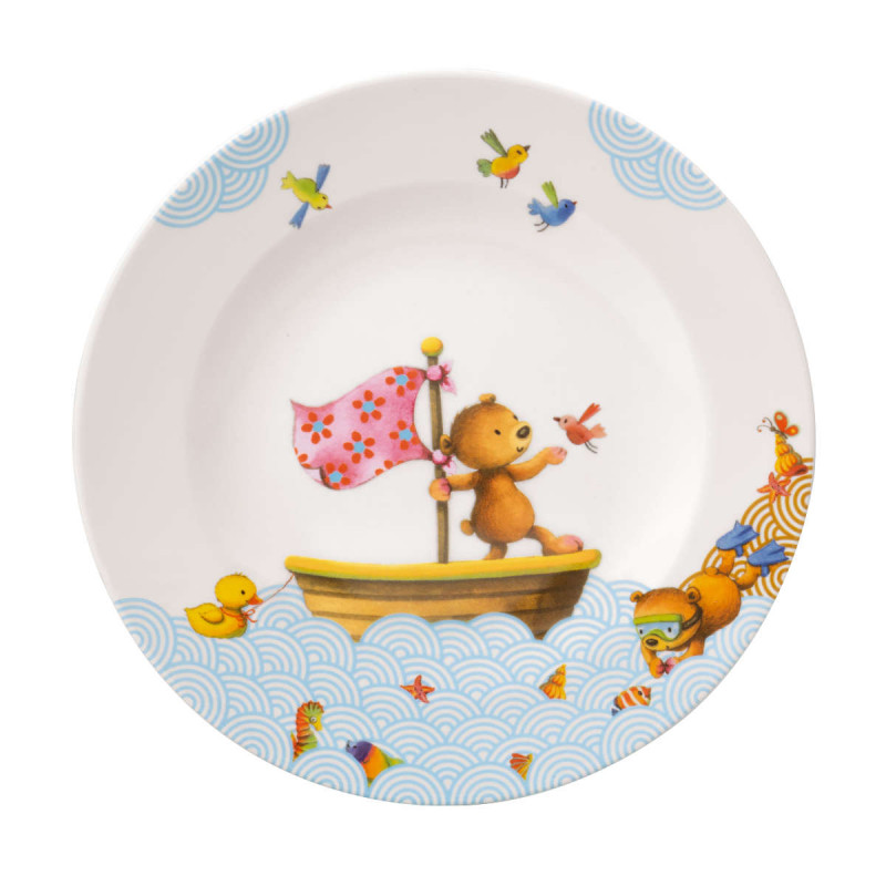 

Happy as a Bear детская тарелка плоская 21,5 см Villeroy & Boch, красочный