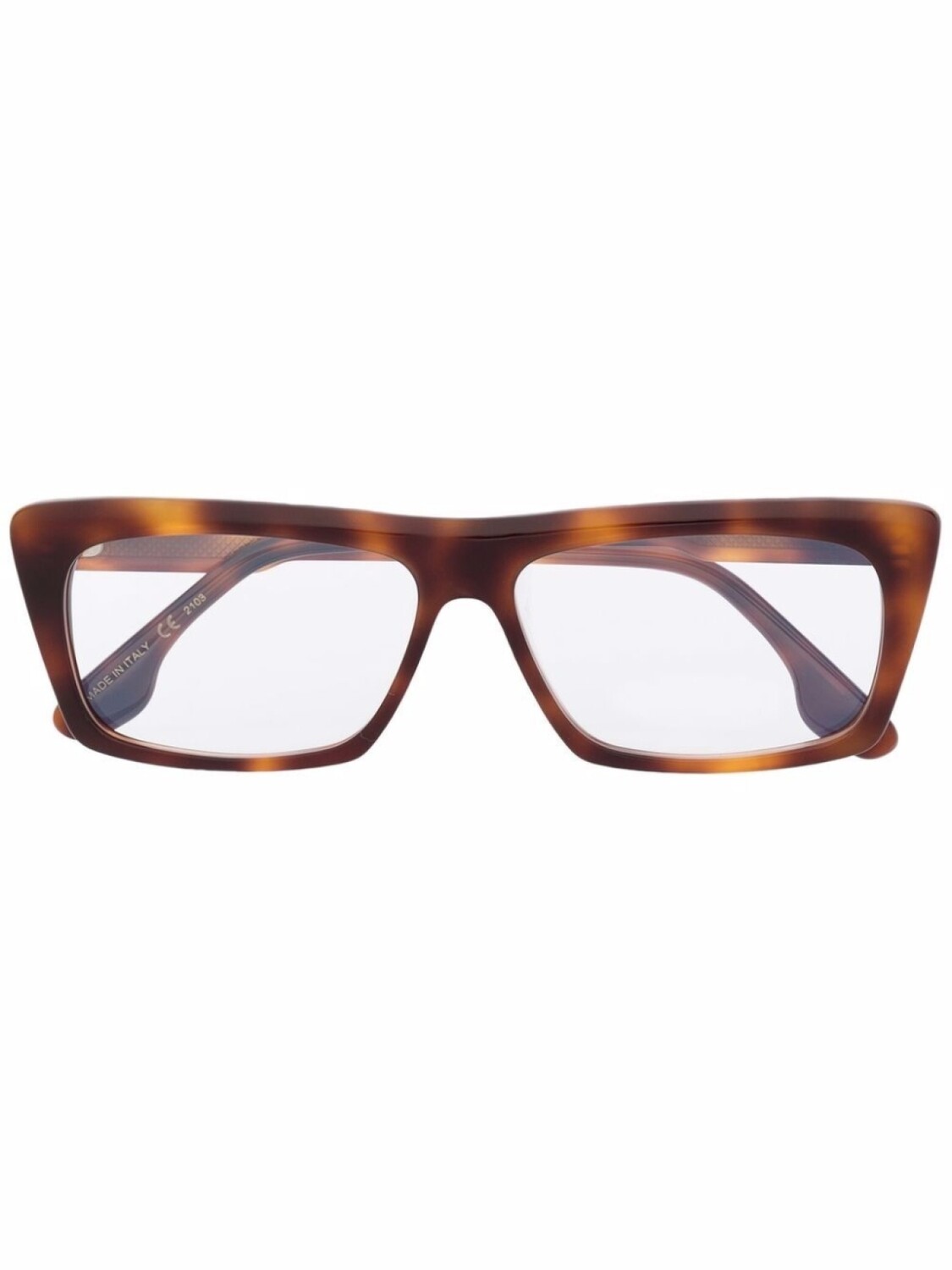 

Очки в прямоугольной оправе Victoria Beckham Eyewear, коричневый