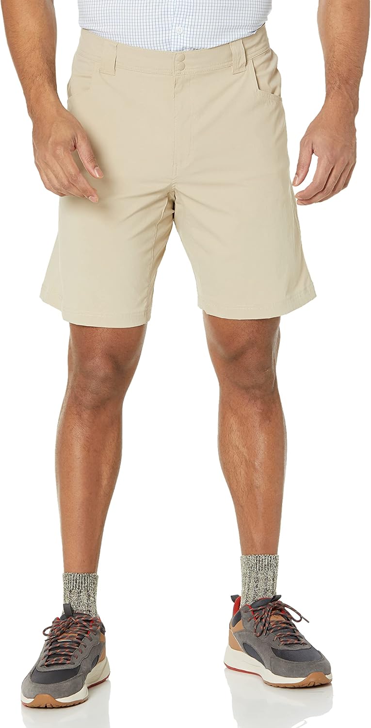 

Короткие шорты для походов Columbia Mens Blood and Guts Stretch, Ancient Fossil