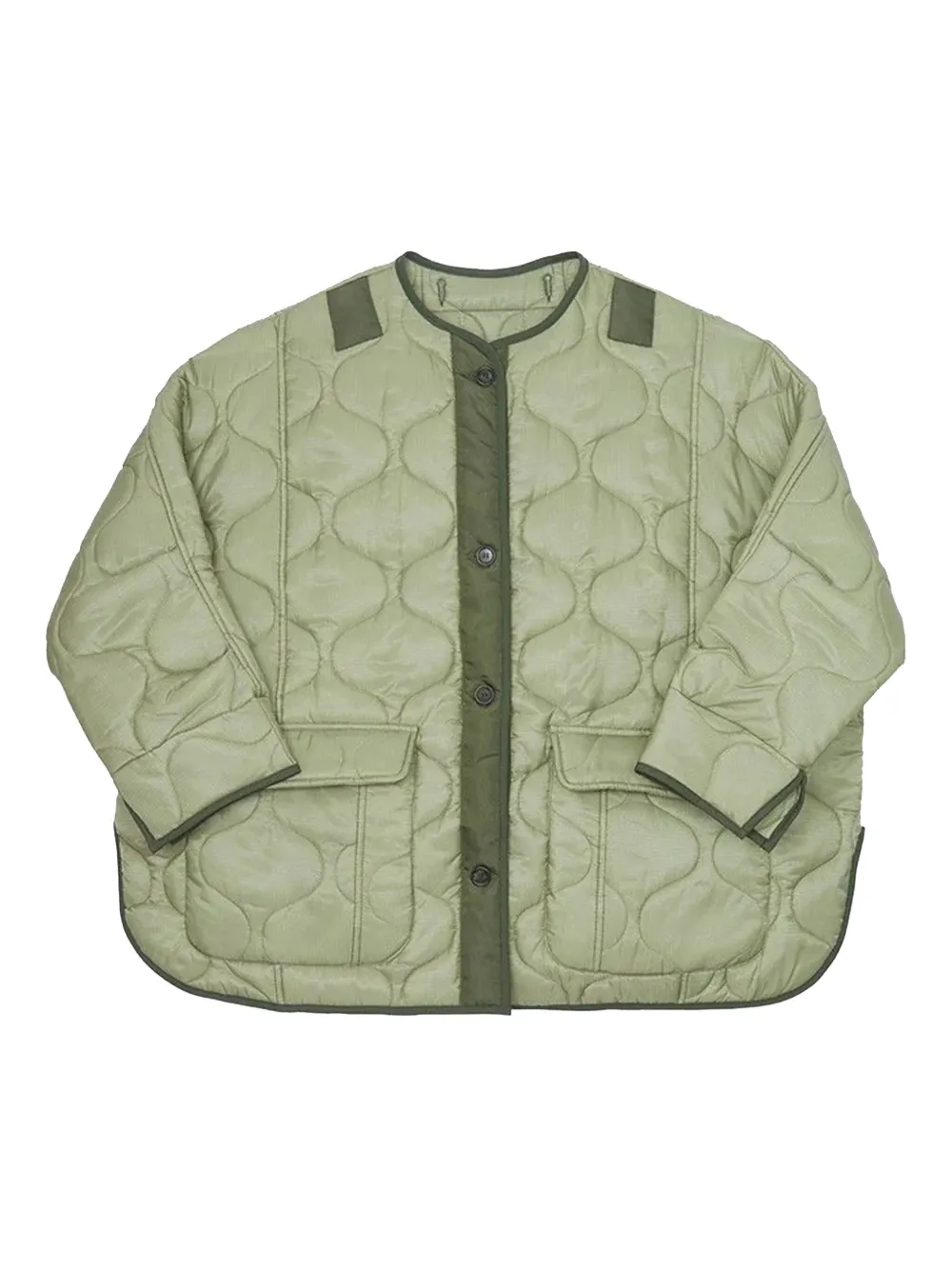 

Куртка с узором The Frankie Shop, зеленый