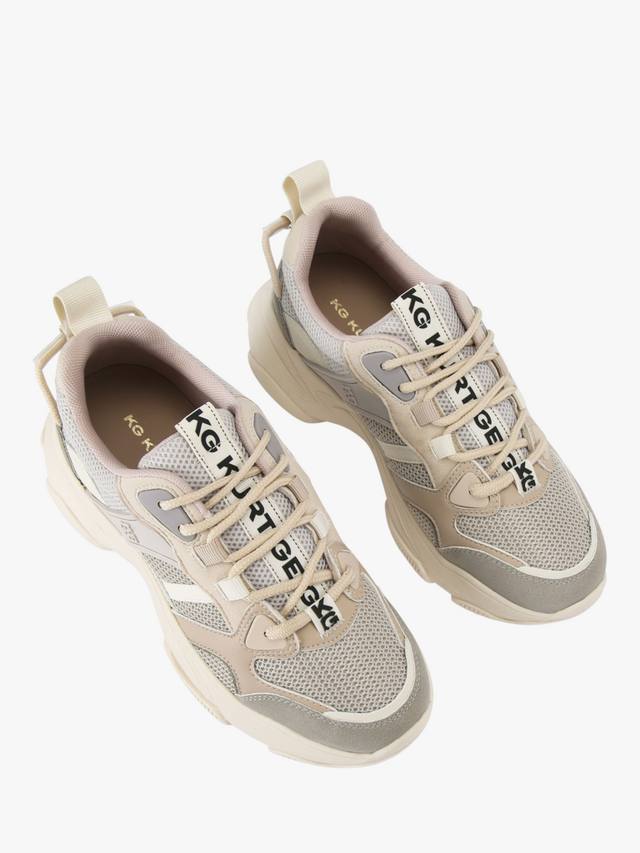 Коренастые кроссовки lila trek KG Kurt Geiger, белый/разноцветный — фото 3