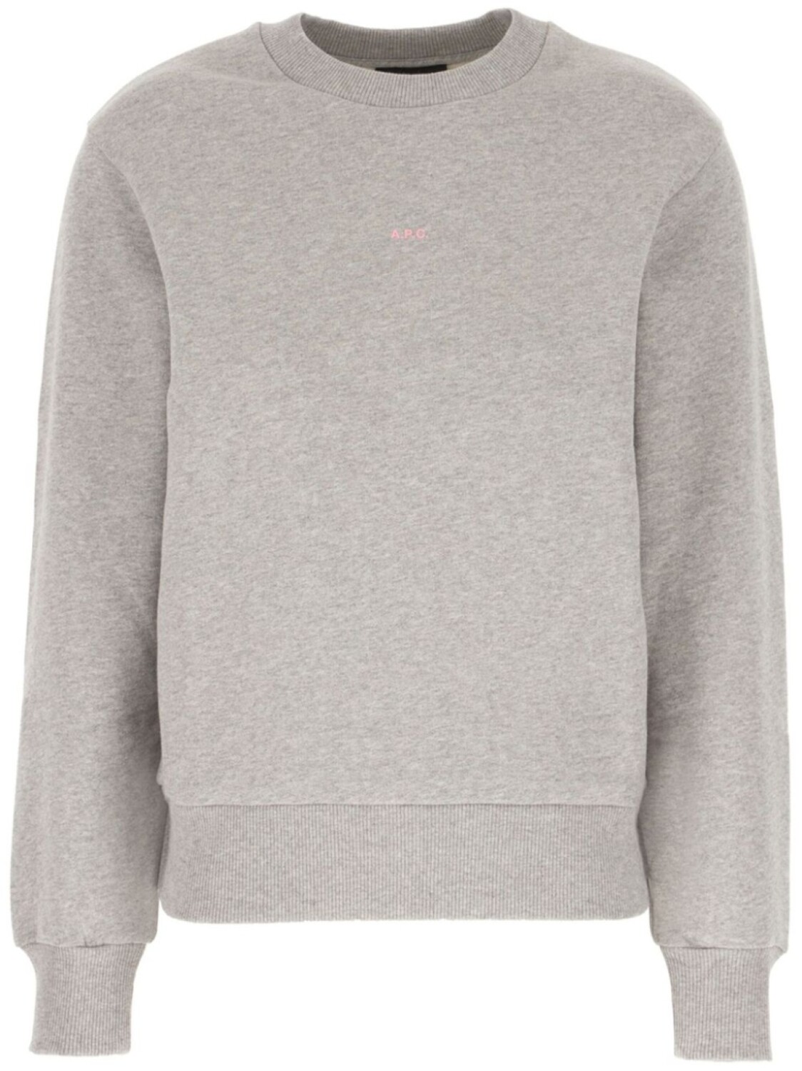 

Хлопковая толстовка A.P.C., серый