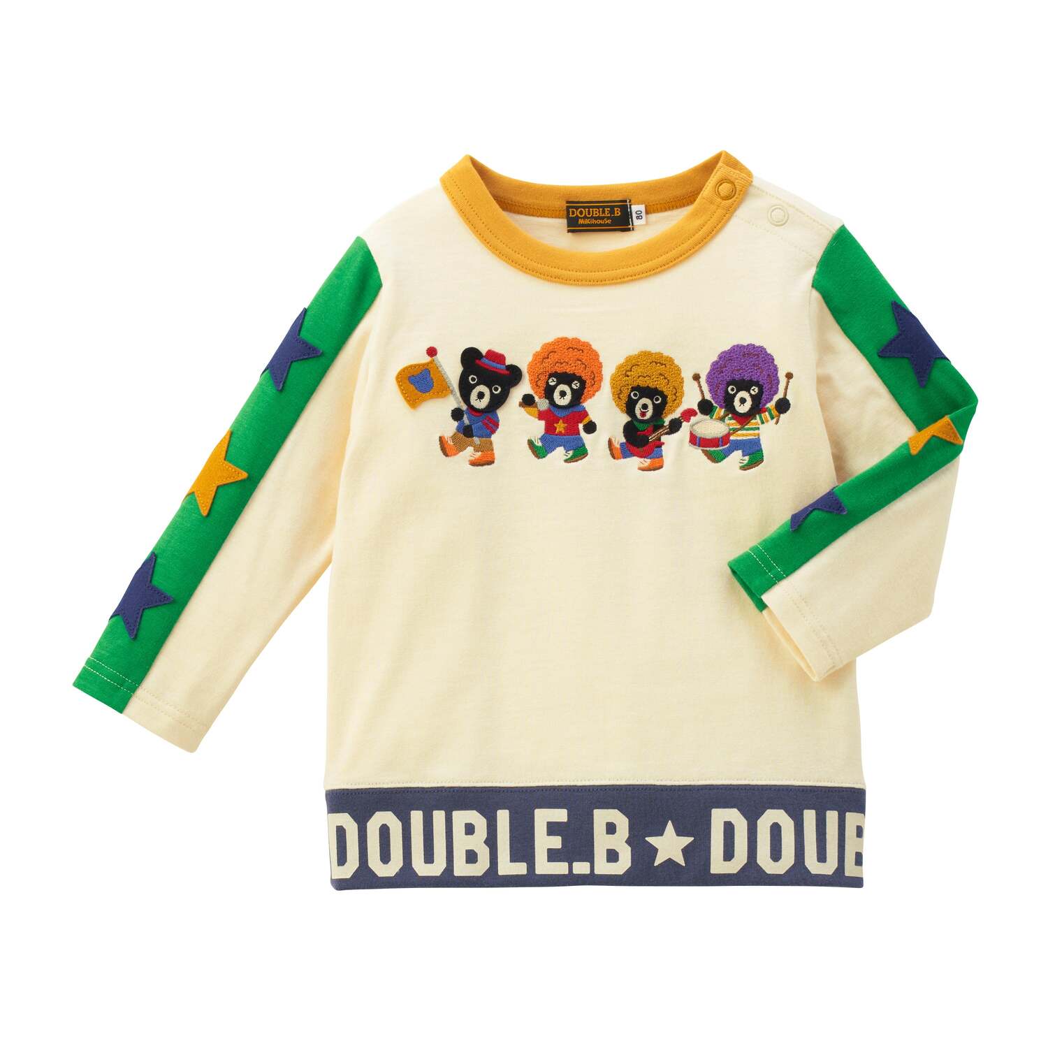 

MIKI HOUSE Футболка Ivory для детей 3-7 лет