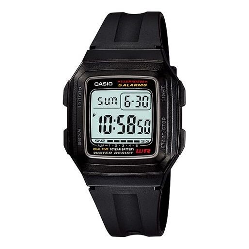 

Часы CASIO Sports Quartz Waterproof Unisex Mens Black Digital, черный