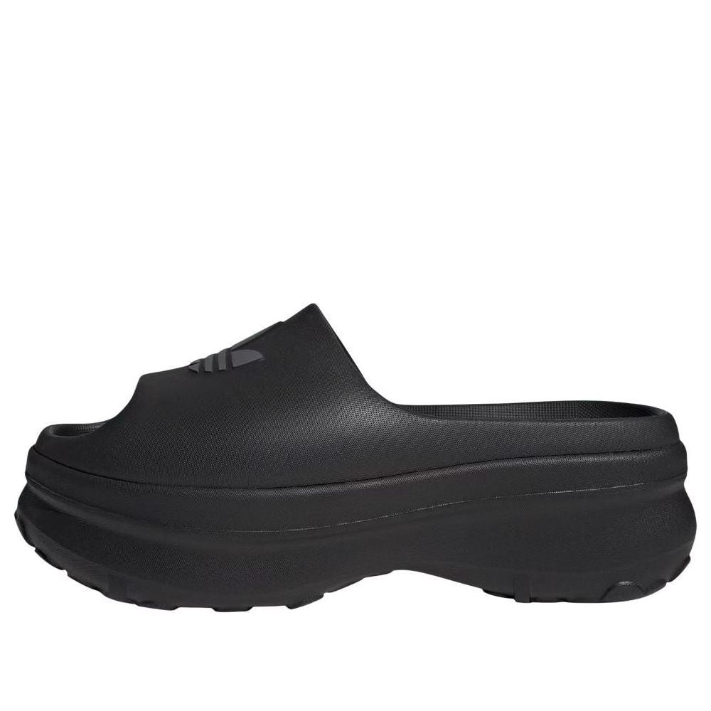 Шлепанцы (WMNS) adidas adiFOM Stan Smith Slides 'Core Black Grey Six'