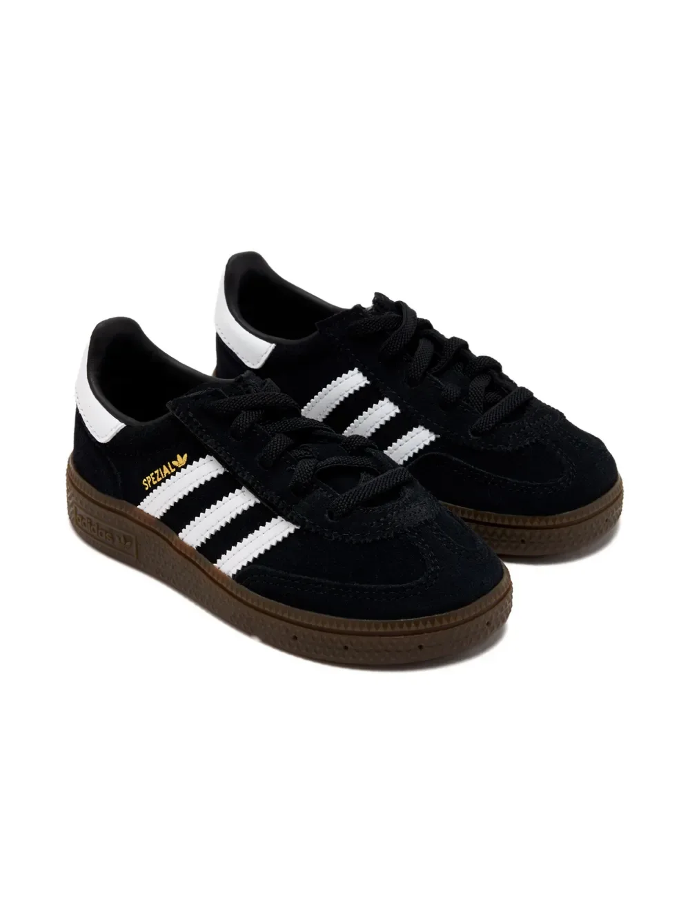 Кроссовки Handball Spezial с полосками Adidas Kids, черный