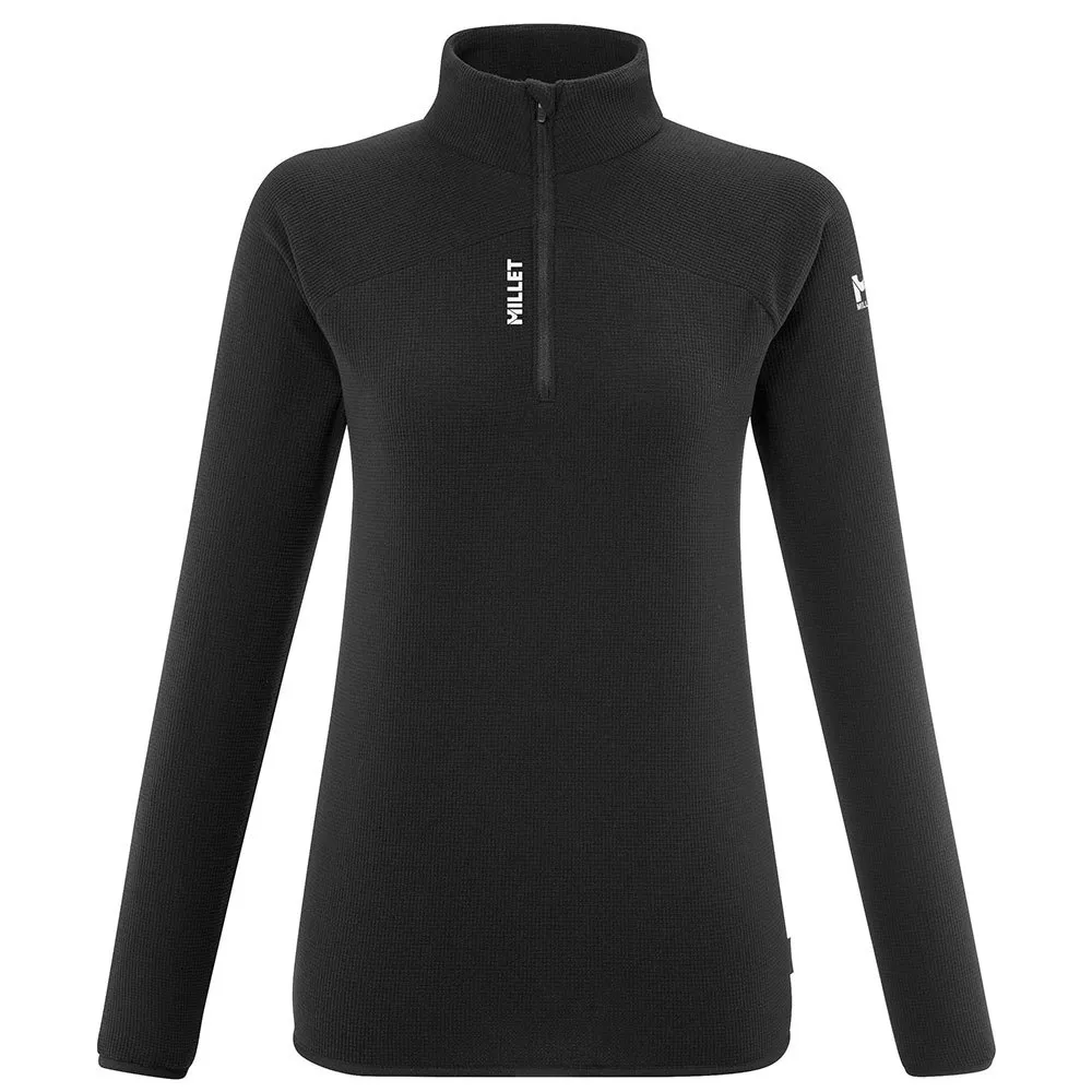 

Флис Millet K Lightgrid half zip, черный